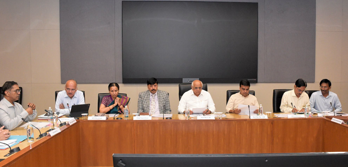 Gujarat CM chairs high level meeting